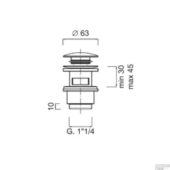 Clickwaste Sanimex Giulini Met Overloop 5/4 Mat Wit -Goedkope Stijl Baden Winkel clickwaste sanimex giulini met overloop 5 4 tech
