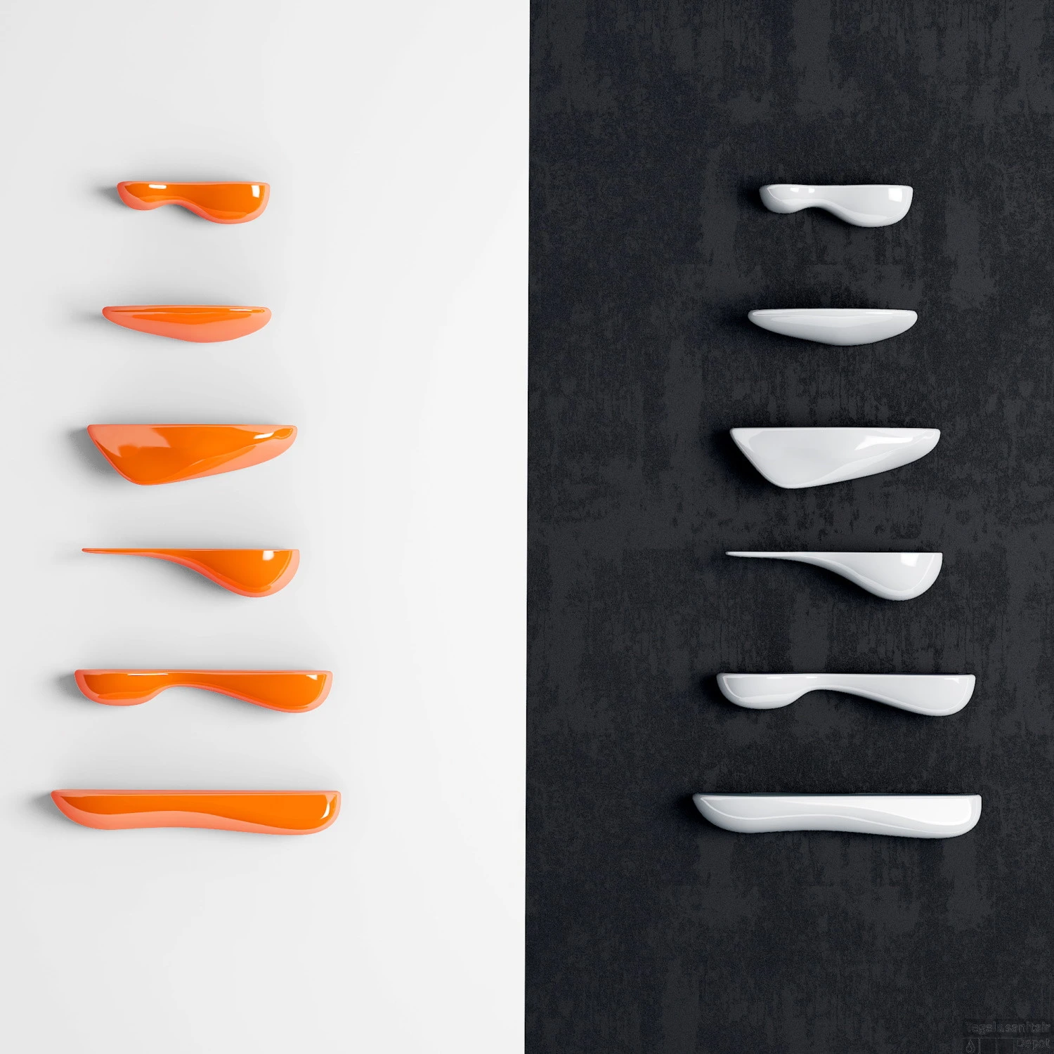 Planchet Clou Cliff 19cm Keramiek Glans Wit 10 Planchet Clou Cliff 19cm Keramiek Glans Wit - Afbeelding 8