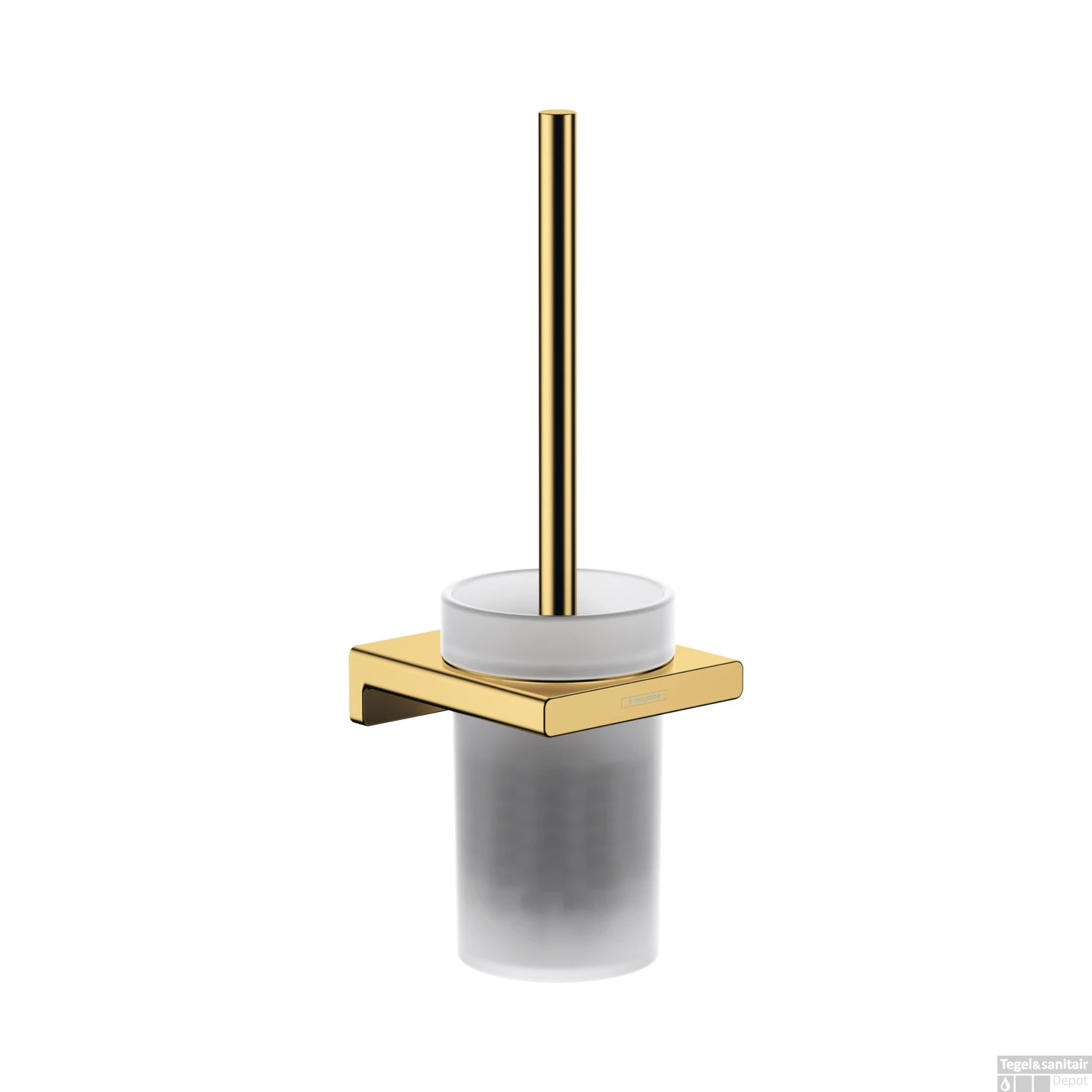 Closetborstelgarnituur Met Wandmontage HansGrohe AddStoris Gepolijst Goud