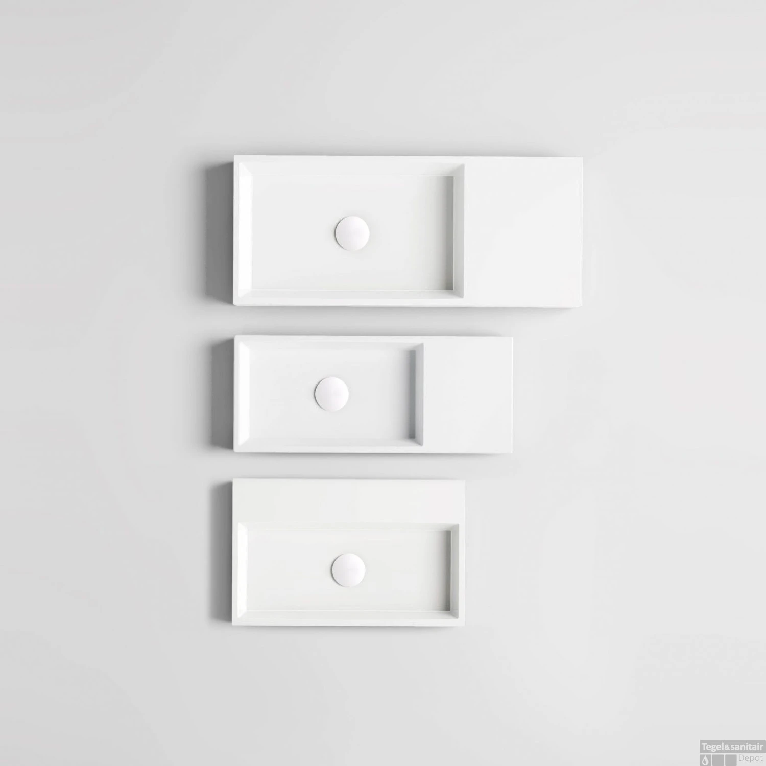 Clou Mini Wash Me Afvoerplug Met Afdekkap 55mm Mat Wit 4 Clou Mini Wash Me Afvoerplug Met Afdekkap 55mm Mat Wit - Afbeelding 2