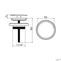 Clou Mini Wash Me Afvoerplug Met Afdekkap 55mm Mat Wit 9 Clou Mini Wash Me Afvoerplug Met Afdekkap 55mm Mat Wit -Goedkope Stijl Baden Winkel clou mini wash me afvoerplug met afdekkap 55mm mat wit tech
