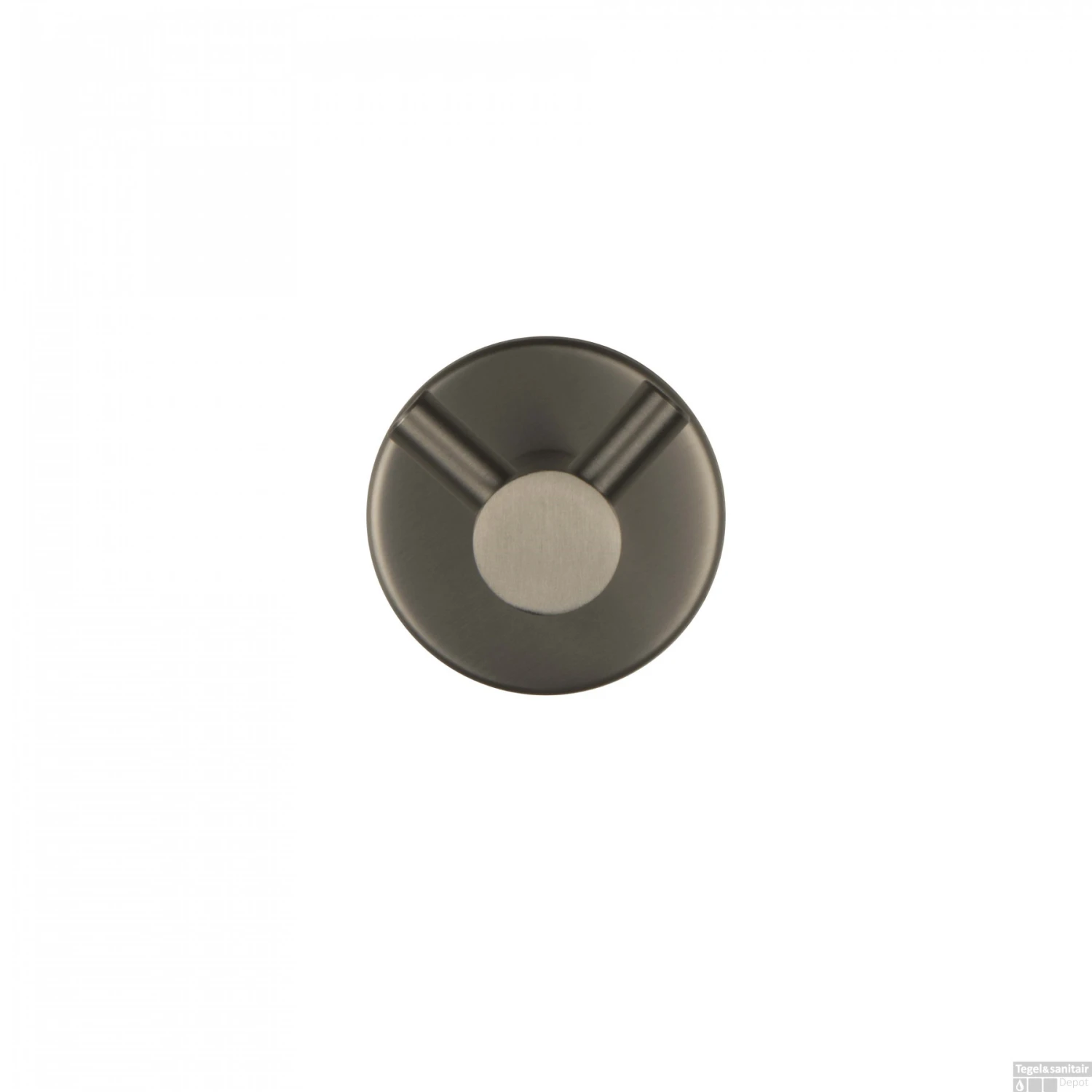 Handdoekhaak Boss & Wessing Colorato Dubbel Gunmetal 4 Handdoekhaak Boss & Wessing Colorato Dubbel Gunmetal - Afbeelding 2