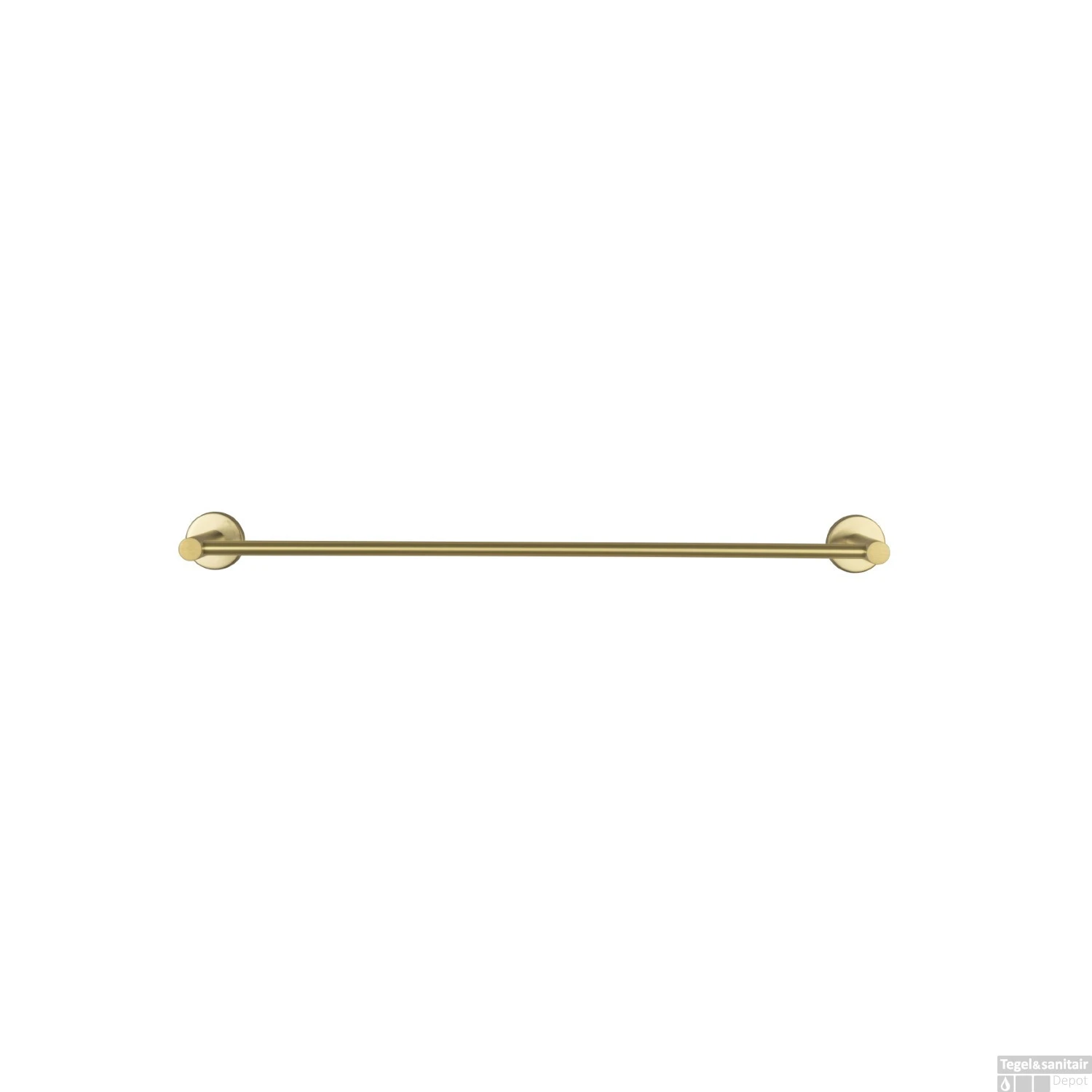 Handdoekhouder Boss & Wessing Colorato 55 Cm Geborsteld Goud 4 Handdoekhouder Boss & Wessing Colorato 55 Cm Geborsteld Goud - Afbeelding 2