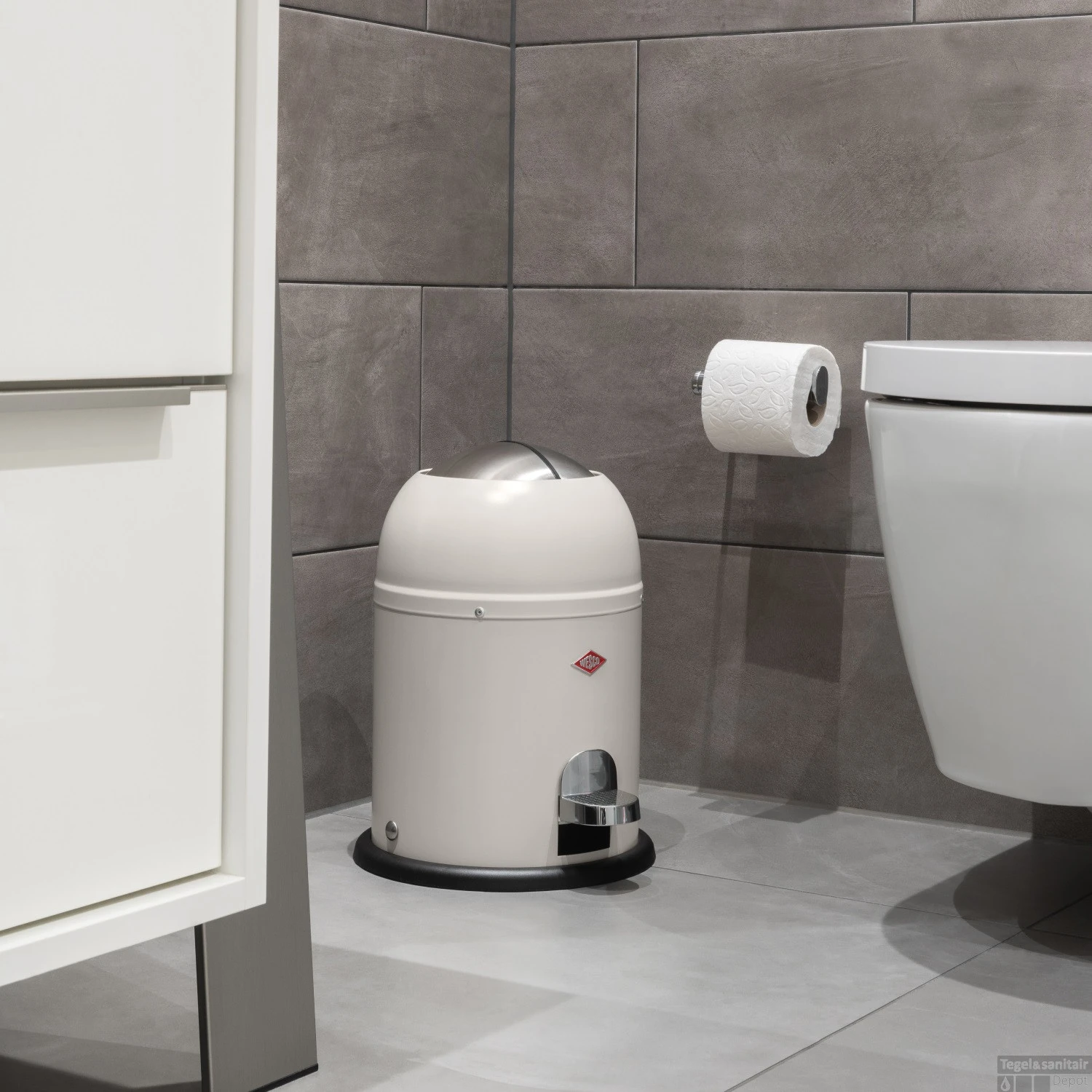 Afvalemmer Wesco Mini Master 6 Liter RVS 5 Afvalemmer Wesco Mini Master 6 Liter RVS - Afbeelding 3