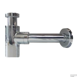 Designbekersifon BWS Salt Laag Model Chroom