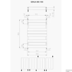 Designradiator Boss & Wessing Genuo 80 X 55 Cm 405 Watt Mat Zwart -Goedkope Stijl Baden Winkel designradiator boss wessing genuo 80 x 55 cm 405 watt wit tech 12