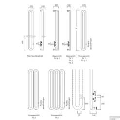 Designradiator Instamat Tubone-V 170x21x14cm Incl. Aansluitset Wit 9 Designradiator Instamat Tubone-V 170x21x14cm Incl. Aansluitset Wit -Goedkope Stijl Baden Winkel designradiator instamat tubone v 170x21x14cm incl. aansluitset wit tec