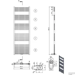 Designradiator Boss & Wessing Nile Gobi 180x60cm 944W Wit (Midden Aansluiting) 7 Designradiator Boss & Wessing Nile Gobi 180x60cm 944W Wit (Midden Aansluiting) -Goedkope Stijl Baden Winkel designradiator nile gobi 180x60cm 944w wit midden aansluiting tech