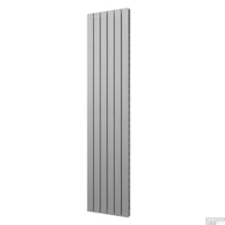 Designradiator Plieger Cavallino Retto Dubbel 1287 Watt Middenaansluiting 200x45 Cm Pearl Grey