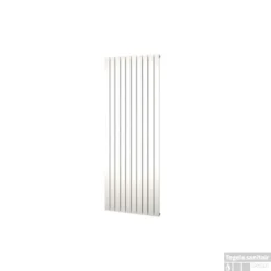 Designradiator Plieger Cavallino Retto Enkel 1506 Watt Middenaansluiting 180x75,4 Cm Pergamon