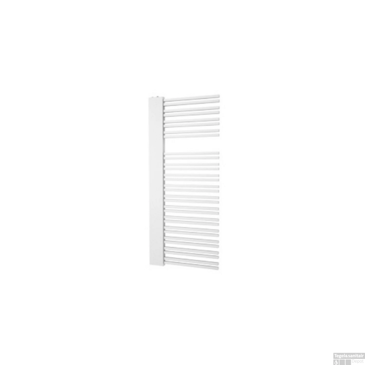 Handdoekradiator Franto Dastro 1210 X 600 Mm Zilver Metallic