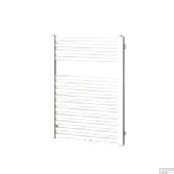 Designradiator Plieger Roma M 80,5 X 60 Cm 458 Watt Middenaansluiting Black Graphite