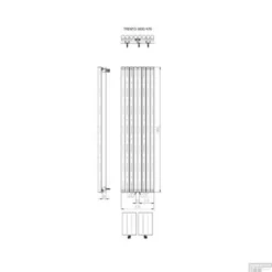 Designradiator Plieger Trento 1086 Watt Middenaansluiting 180x47 Cm Wit -Goedkope Stijl Baden Winkel designradiator plieger trento 1086 watt middenaansluiting 180x47 cm wit tec