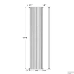 Designradiator Plieger Venezia Dubbel 1970x304mm 1168W Pearl Grey 6 Designradiator Plieger Venezia Dubbel 1970x304mm 1168W Pearl Grey -Goedkope Stijl Baden Winkel designradiator plieger venezia dubbel 1970x304mm 1168w tec 5