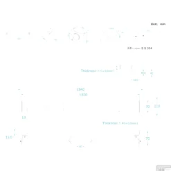 Douchegoot Differnz RVS Met Flens 80x7x7cm Mat Zwart 9 Douchegoot Differnz RVS Met Flens 80x7x7cm Mat Zwart -Goedkope Stijl Baden Winkel douchegoot differnz rvs met flens 80x7x7cm mat zwart tech