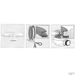 Doucheput Sapho Lina Rond Met Zijuitlaat 9 CM Mat Zwart -Goedkope Stijl Baden Winkel doucheput sapho lina rond met zijuitlaat 9 cm mat zwart tech 2