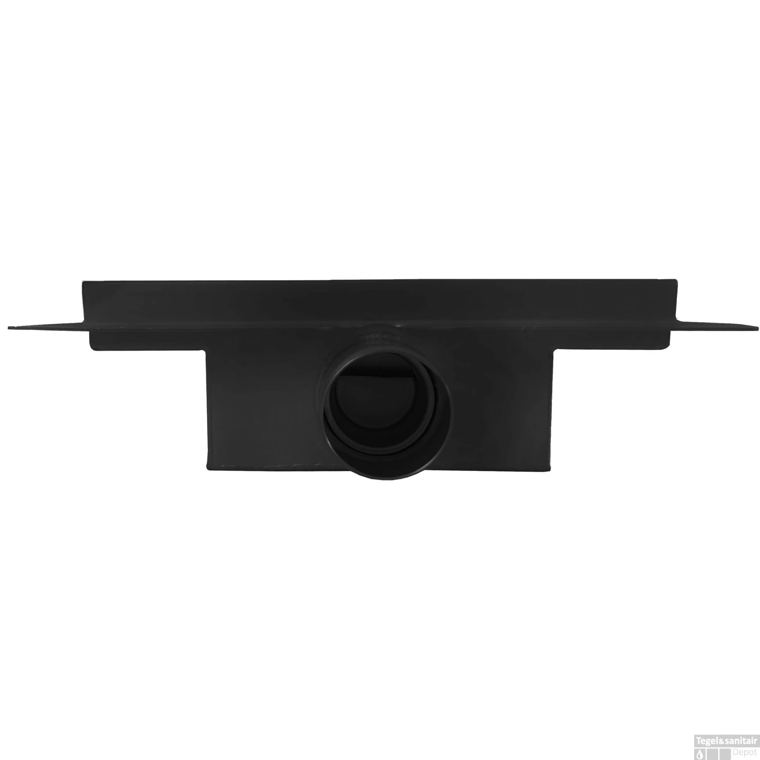 Doucheput Wiesbaden Met Flens En Zijuitlaat 20x20 Cm Mat Zwart 4 Doucheput Wiesbaden Met Flens En Zijuitlaat 20x20 Cm Mat Zwart - Afbeelding 2