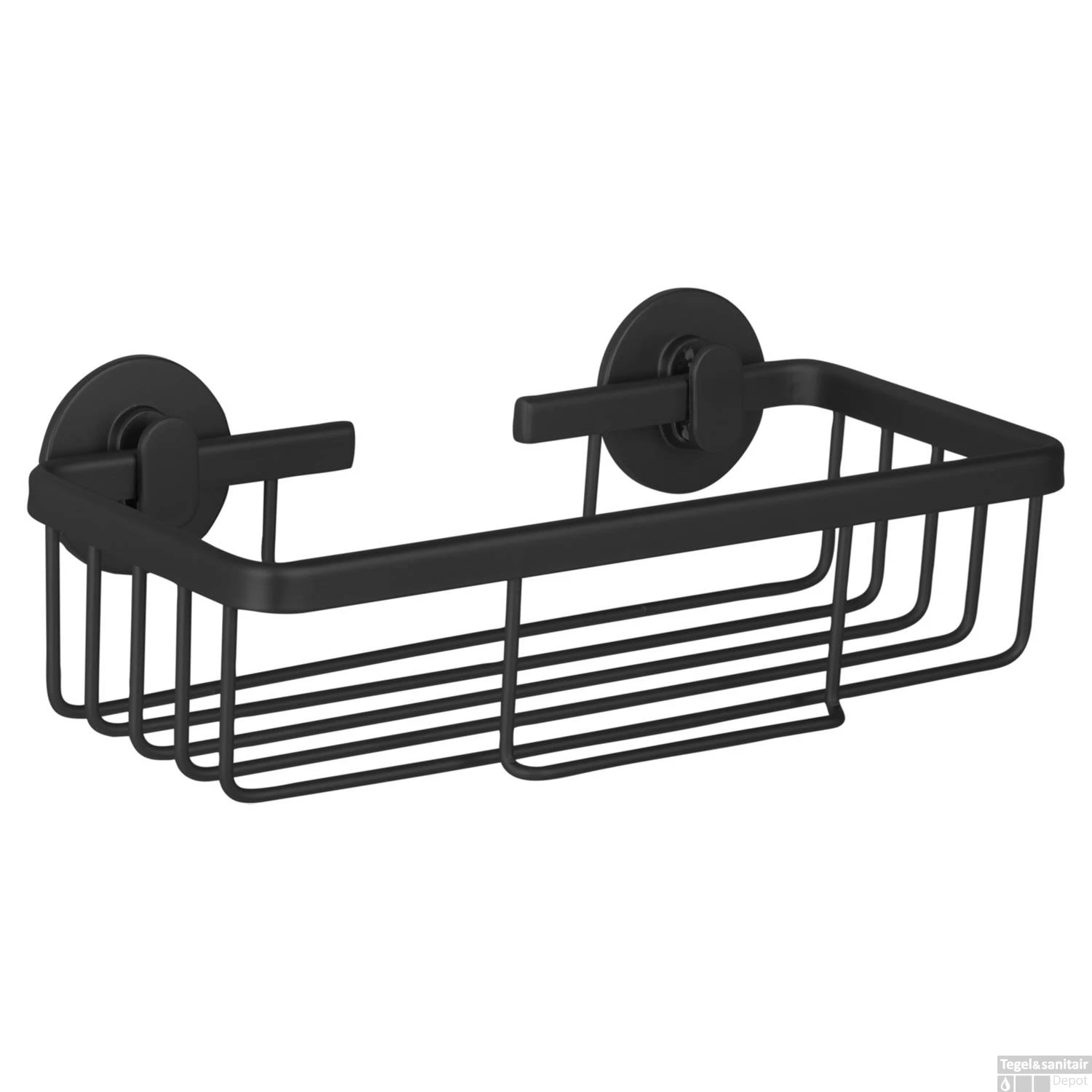 Doucherek Differnz Rechthoek 25x8.1x11.6 Cm Zwart 4 Doucherek Differnz Rechthoek 25x8.1x11.6 Cm Zwart - Afbeelding 2