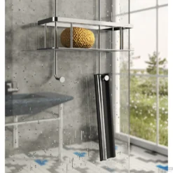 Douchewisser Smedbo Sideline Met Grip Chroom -Goedkope Stijl Baden Winkel douchewisser smedbo sideline met grip chroom sphere 1