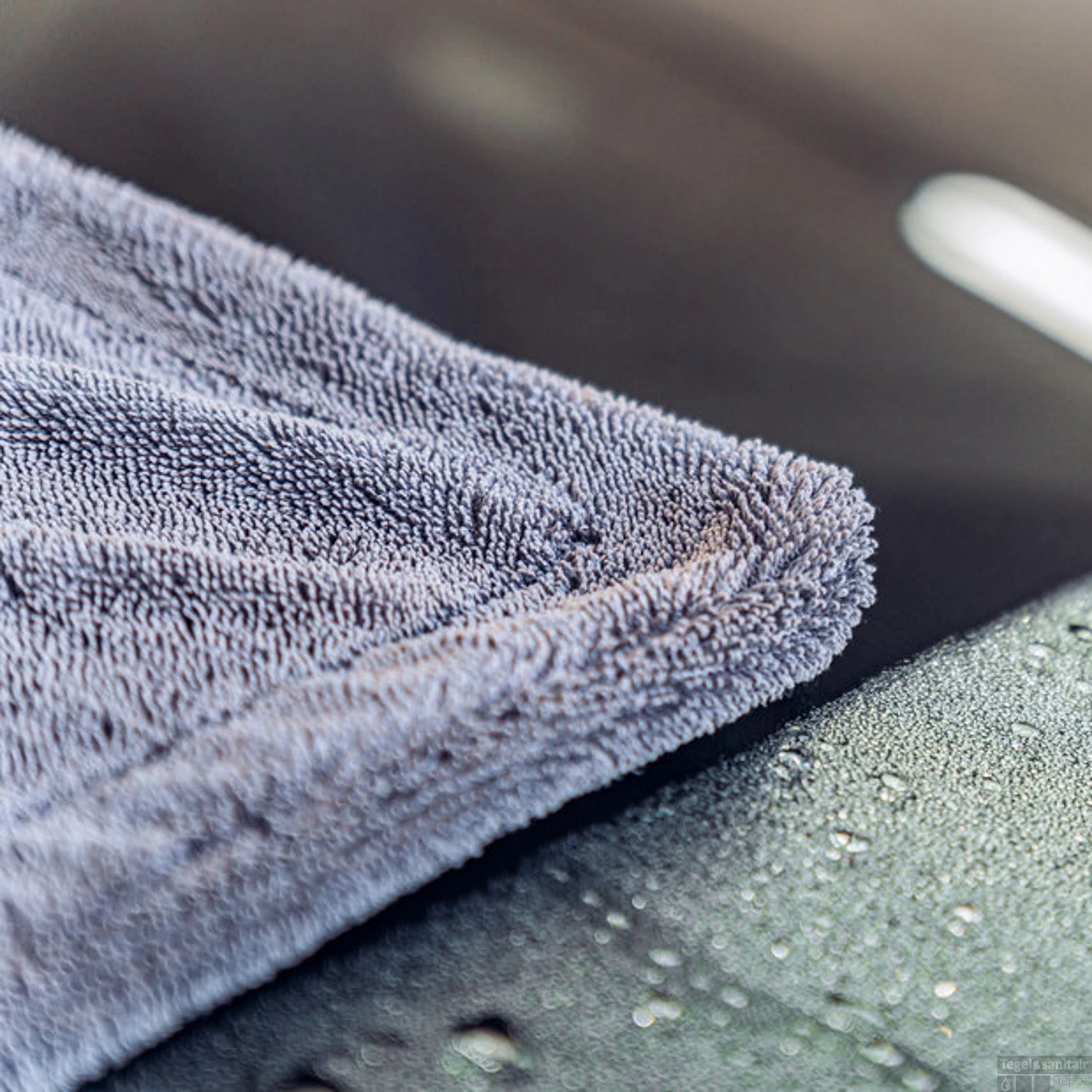 Droogdoek Rush Drying Towel 1200 GSM Microvezel Grijs 4 Droogdoek Rush Drying Towel 1200 GSM Microvezel Grijs - Afbeelding 2