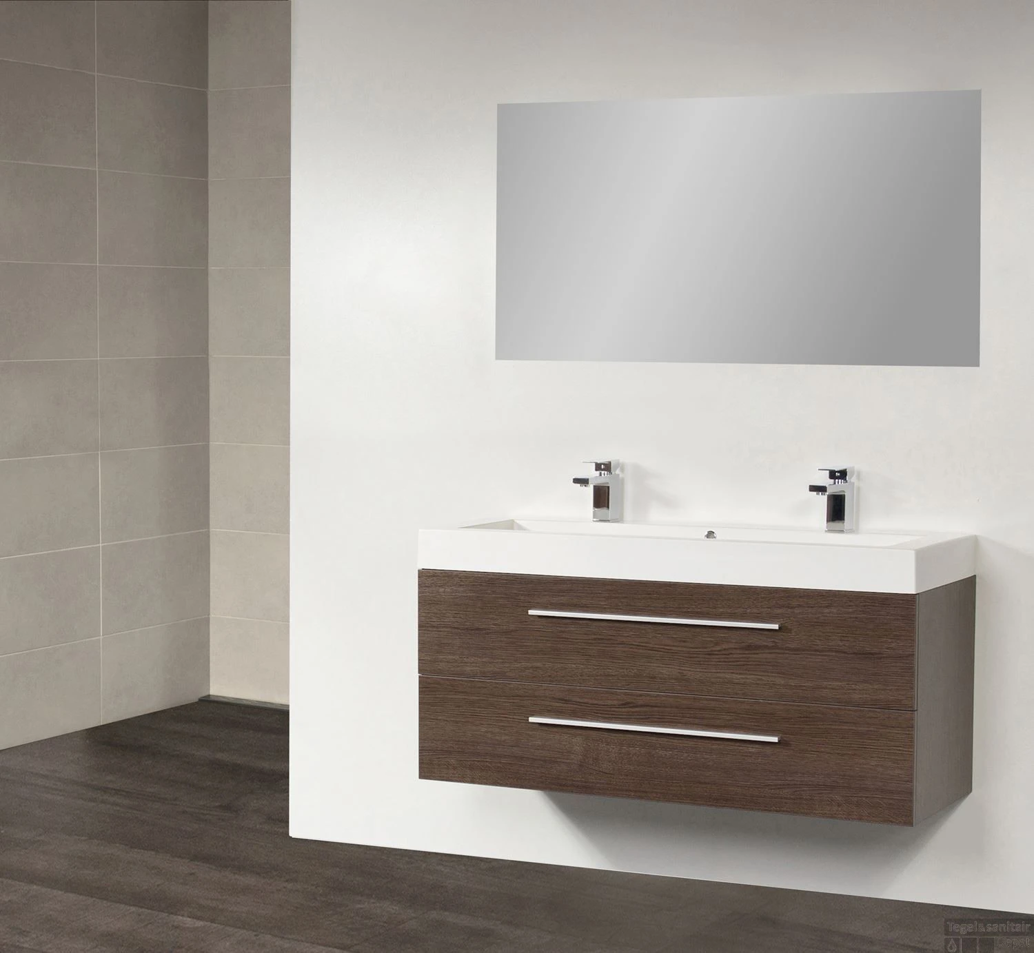 Wastafelblad Exclusive Line 120-1 Florence 'Trog' 2 Kraangaten 8 Wastafelblad Exclusive Line 120-1 Florence 'Trog' 2 Kraangaten - Afbeelding 6