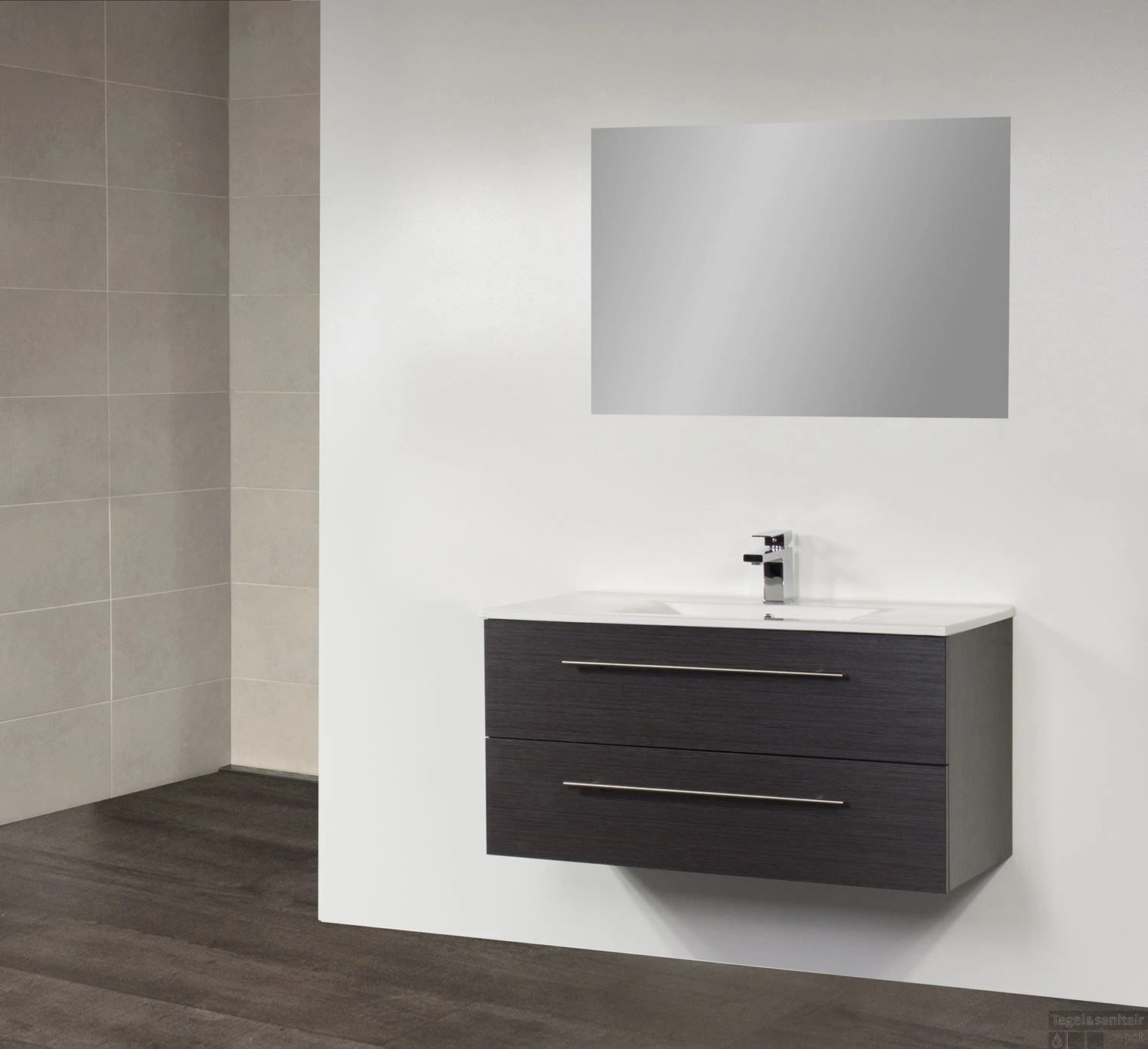 Wastafelblad Keramiek Empoli 100 1 Kraangat 6 Wastafelblad Keramiek Empoli 100 1 Kraangat - Afbeelding 4