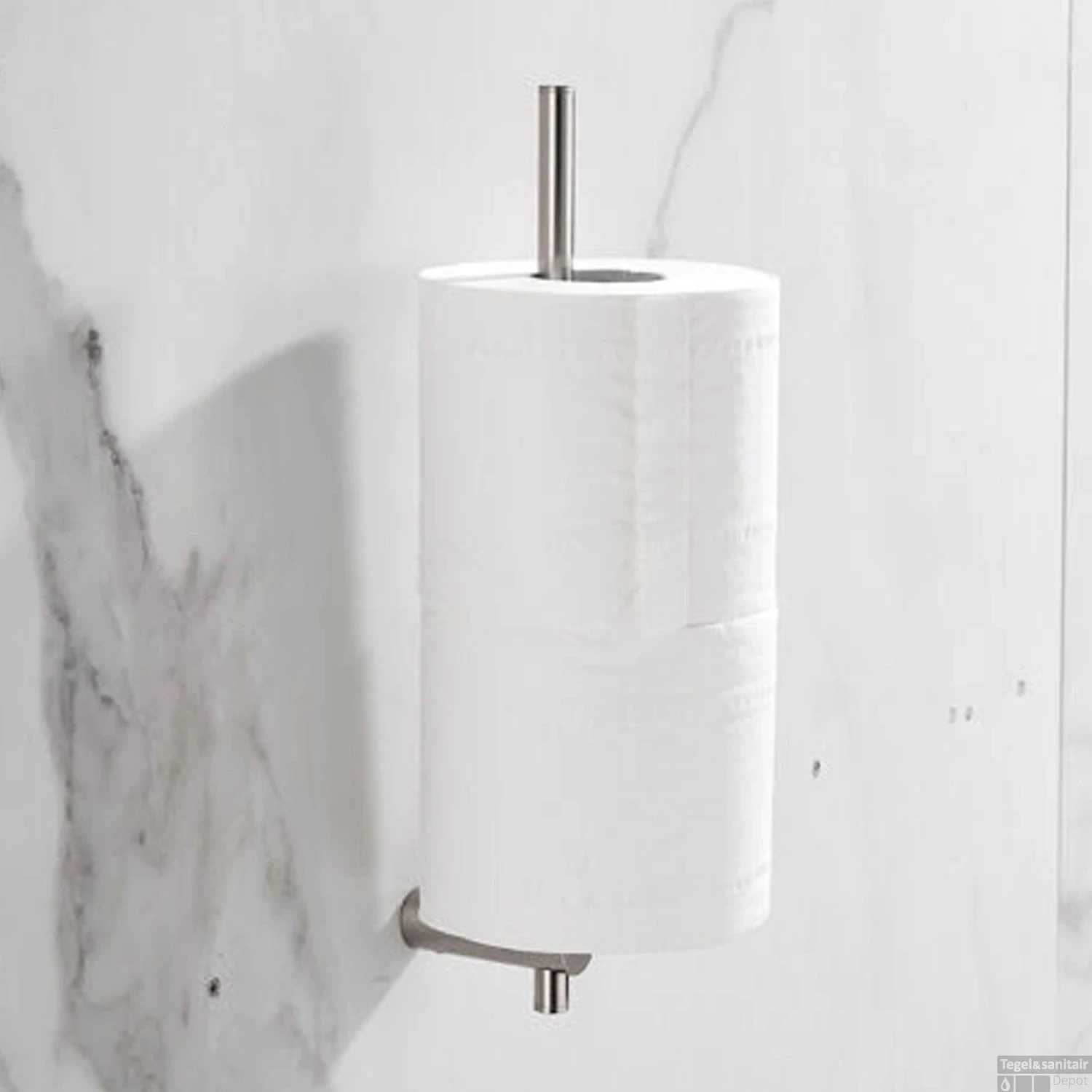 Dubbele Reserverolhouder Boss & Wessing Academy RVS 4 Dubbele Reserverolhouder Boss & Wessing Academy RVS - Afbeelding 2