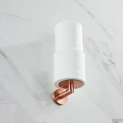 Dubbele Reserverolhouder Boss & Wessing Copper Geborsteld Koper -Goedkope Stijl Baden Winkel dubbele reserverolhouder boss wessing copper geborsteld koper detail1