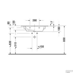 Duravit ME By Starck Meubelwastafel 83x49x18 Cm Keramiek Glanzend Wit 12 Duravit ME By Starck Meubelwastafel 83x49x18 Cm Keramiek Glanzend Wit -Goedkope Stijl Baden Winkel duravit me by starck meubelwastafel 83x49x18 cm keramiek glanzend wit tech3