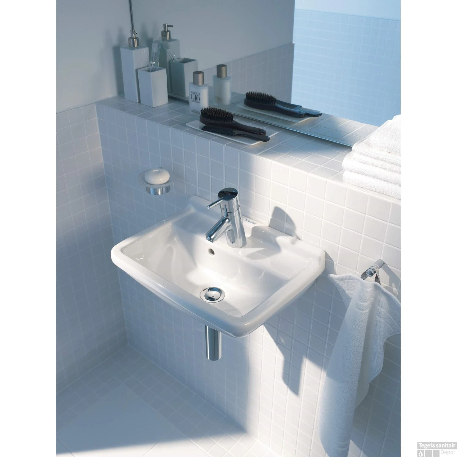 Duravit Starck 3 Fontein 45x32x15.5 Cm Rechthoek Keramiek Glanzend Wit 5 Duravit Starck 3 Fontein 45x32x15.5 Cm Rechthoek Keramiek Glanzend Wit - Afbeelding 3