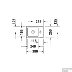 Duravit Vero Air Fontein 38x25x14 Cm Rechthoek Keramiek Glanzend Wit -Goedkope Stijl Baden Winkel duravit vero air fontein 38x25x14 cm rechthoek keramiek glanzend wit tech