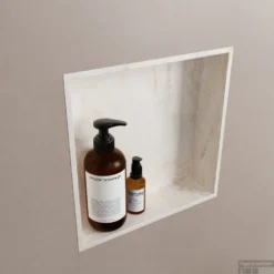 MONDIAZ EASY Nis 29,5x29,5cm In Solid Surface Kleur Ostra. 1 Vak Geschikt Voor In- Of Opbouw 7 MONDIAZ EASY Nis 29,5x29,5cm In Solid Surface Kleur Ostra. 1 Vak Geschikt Voor In- Of Opbouw -Goedkope Stijl Baden Winkel easy nis i ostra 00002 11313763857784