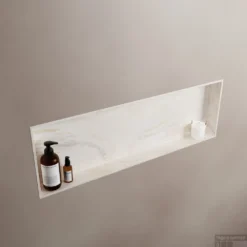 MONDIAZ EASY Nis 89,5x29,5cm In Solid Surface Kleur Ostra. 1 Vak Geschikt Voor In- Of Opbouw 7 MONDIAZ EASY Nis 89,5x29,5cm In Solid Surface Kleur Ostra. 1 Vak Geschikt Voor In- Of Opbouw -Goedkope Stijl Baden Winkel easy nis i ostra 00005 11313763857831