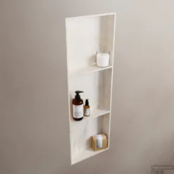 MONDIAZ EASY Nis 89,5x29,5cm In Solid Surface Kleur Ostra. 3 Vakken Geschikt Voor In- Of Opbouw 7 MONDIAZ EASY Nis 89,5x29,5cm In Solid Surface Kleur Ostra. 3 Vakken Geschikt Voor In- Of Opbouw -Goedkope Stijl Baden Winkel easy nis i ostra 00011 11313763857899