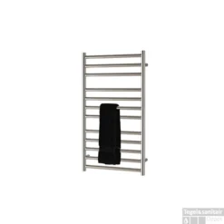 EH Design Radiator Athena 50x120 Cm Geborsteld RVS