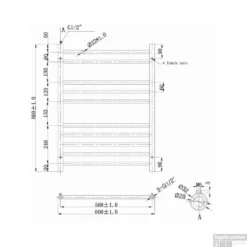 EH Design Radiator Athena 60x80 Cm Geborsteld RVS 9 EH Design Radiator Athena 60x80 Cm Geborsteld RVS -Goedkope Stijl Baden Winkel eh design radiator athena 60x80 cm geborsteld rvs chroom tech