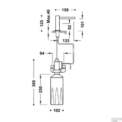Elektronische Zeepdispenser Tres Tempo Base Laag Chroom -Goedkope Stijl Baden Winkel elektronische zeepdispenser tres tempo base chroom tech