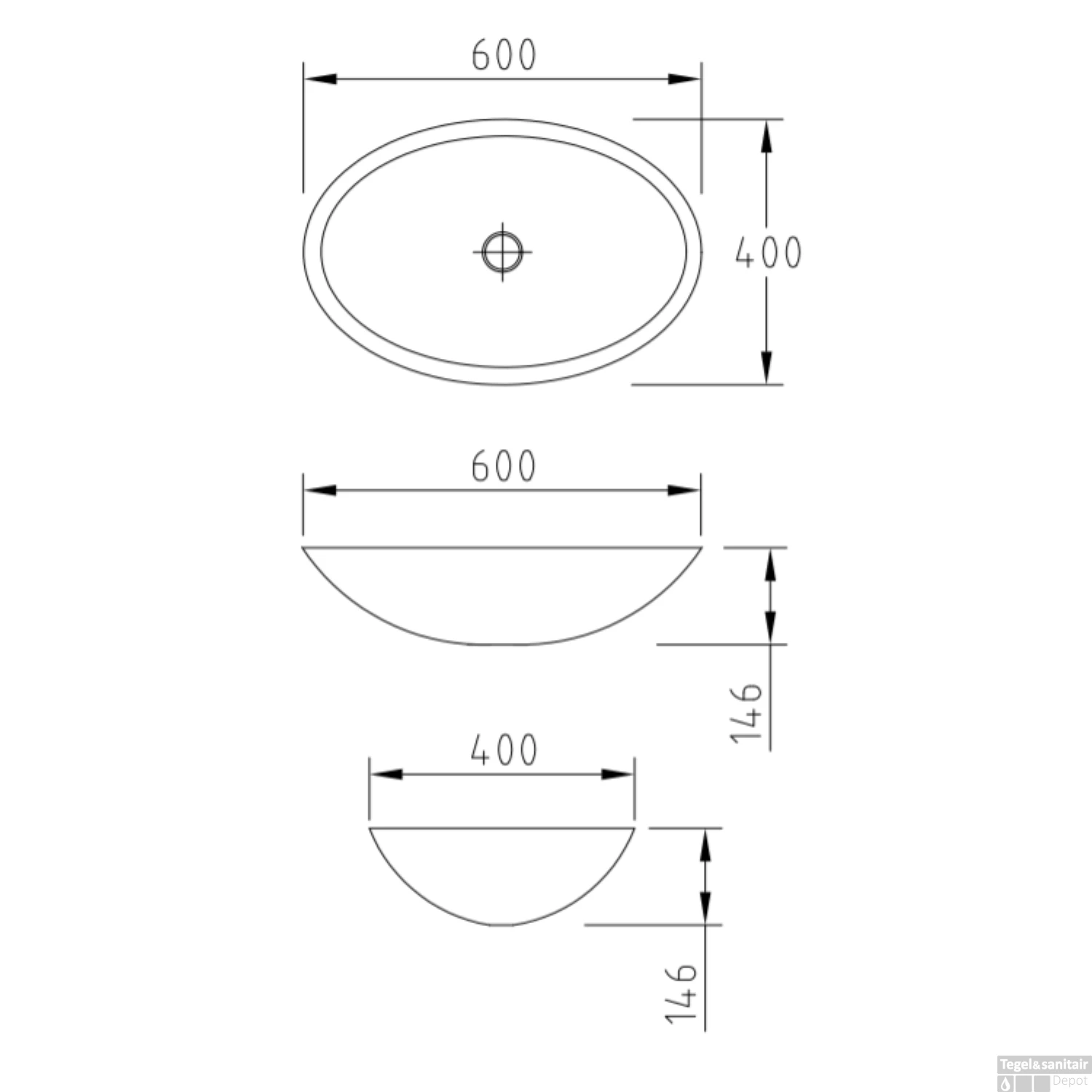 Waskom Minnor Fastuosa 60x40x14.6 Cm Bamboe 6 Waskom Minnor Fastuosa 60x40x14.6 Cm Bamboe - Afbeelding 4