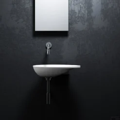 Fonteinkom Clou First Zonder Kranenbank 36x22x9 Cm Keramiek Wit -Goedkope Stijl Baden Winkel first handbasin concept c