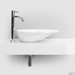Fonteinkom Clou First Zonder Kranenbank 36x22x9 Cm Keramiek Wit -Goedkope Stijl Baden Winkel first handbasin on shelf