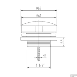 Fontein Afvoerplug Best Design Nero LOW 5/4 Zwart -Goedkope Stijl Baden Winkel fontein afvoerplug best design nero low 54 zwart tech