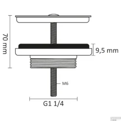 Fontein Afvoerplug Differnz Mix Gunmetal 5 Fontein Afvoerplug Differnz Mix Gunmetal -Goedkope Stijl Baden Winkel fontein afvoerplug differnz mix gunmetal tech