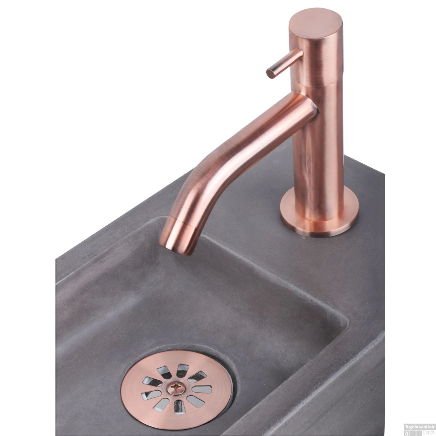 Fontein Afvoerplug Differnz Mix Koper 5 Fontein Afvoerplug Differnz Mix Koper - Afbeelding 3