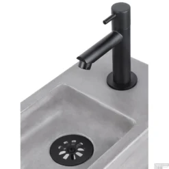 Fontein Afvoerplug Differnz Mix Mat Zwart -Goedkope Stijl Baden Winkel fontein afvoerplug differnz mix mat zwart sfeer2