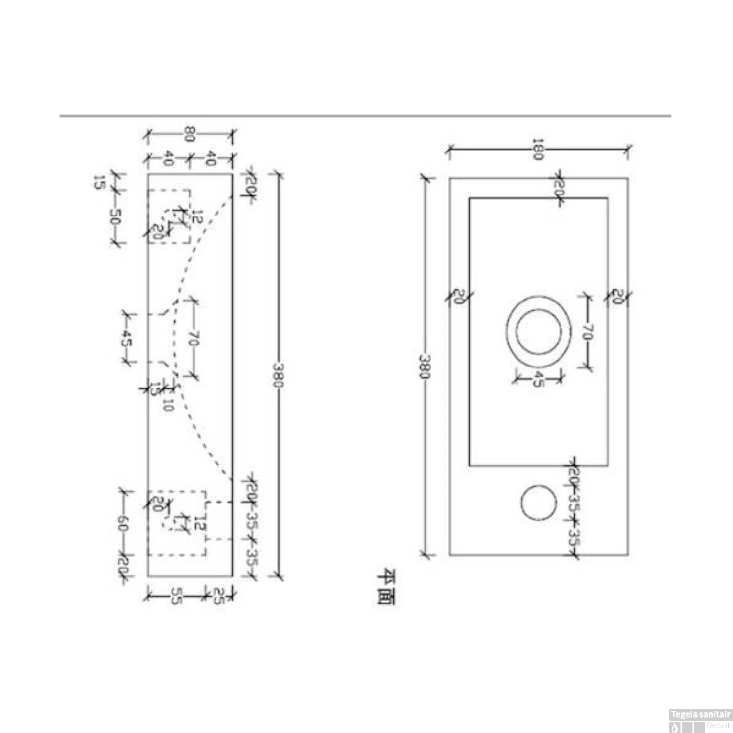 Fonteinset Differnz Mix En Match Bombai Ribble Natuursteen 38x18x8 Cm (Keuze Uit 5 Kleuren Kranen) 11 Fonteinset Differnz Mix En Match Bombai Ribble Natuursteen 38x18x8 Cm (Keuze Uit 5 Kleuren Kranen) - Afbeelding 9