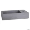 Fontein Differnz Force 40x22x8 Cm Beton Donker