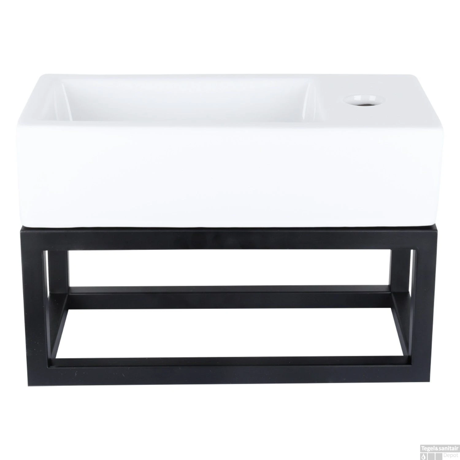 Fontein Differnz Ravo 39.5x18,5x9 Cm Keramiek 6 Fontein Differnz Ravo 39.5x18,5x9 Cm Keramiek - Afbeelding 4