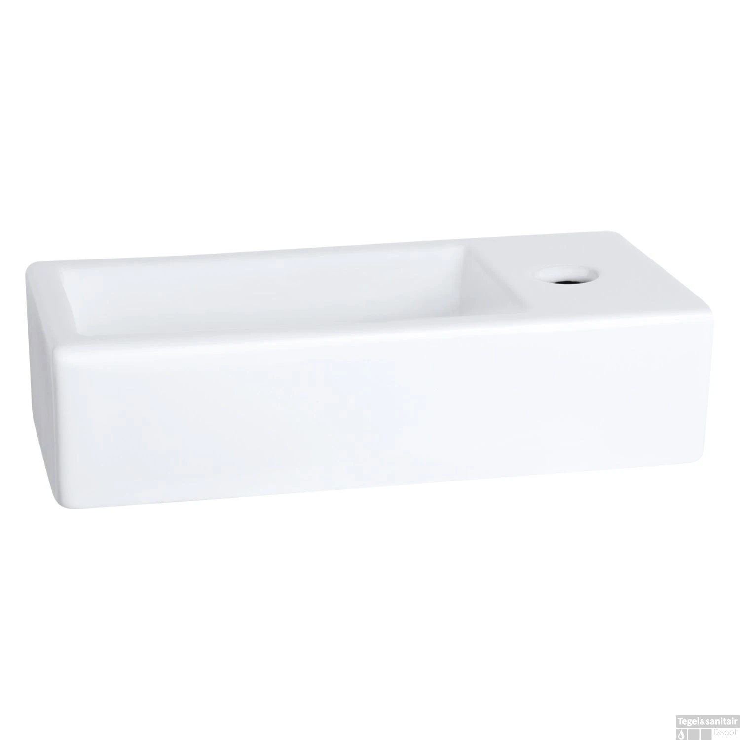 Fontein Differnz Ravo 39.5x18,5x9 Cm Keramiek 3 Fontein Differnz Ravo 39.5x18,5x9 Cm Keramiek