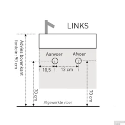 FonteinPack Ink Versus Links Mat Wit RVS (Keuze Uit 8 Kranen) 11 FonteinPack Ink Versus Links Mat Wit RVS (Keuze Uit 8 Kranen) -Goedkope Stijl Baden Winkel fontein kast links tech 4