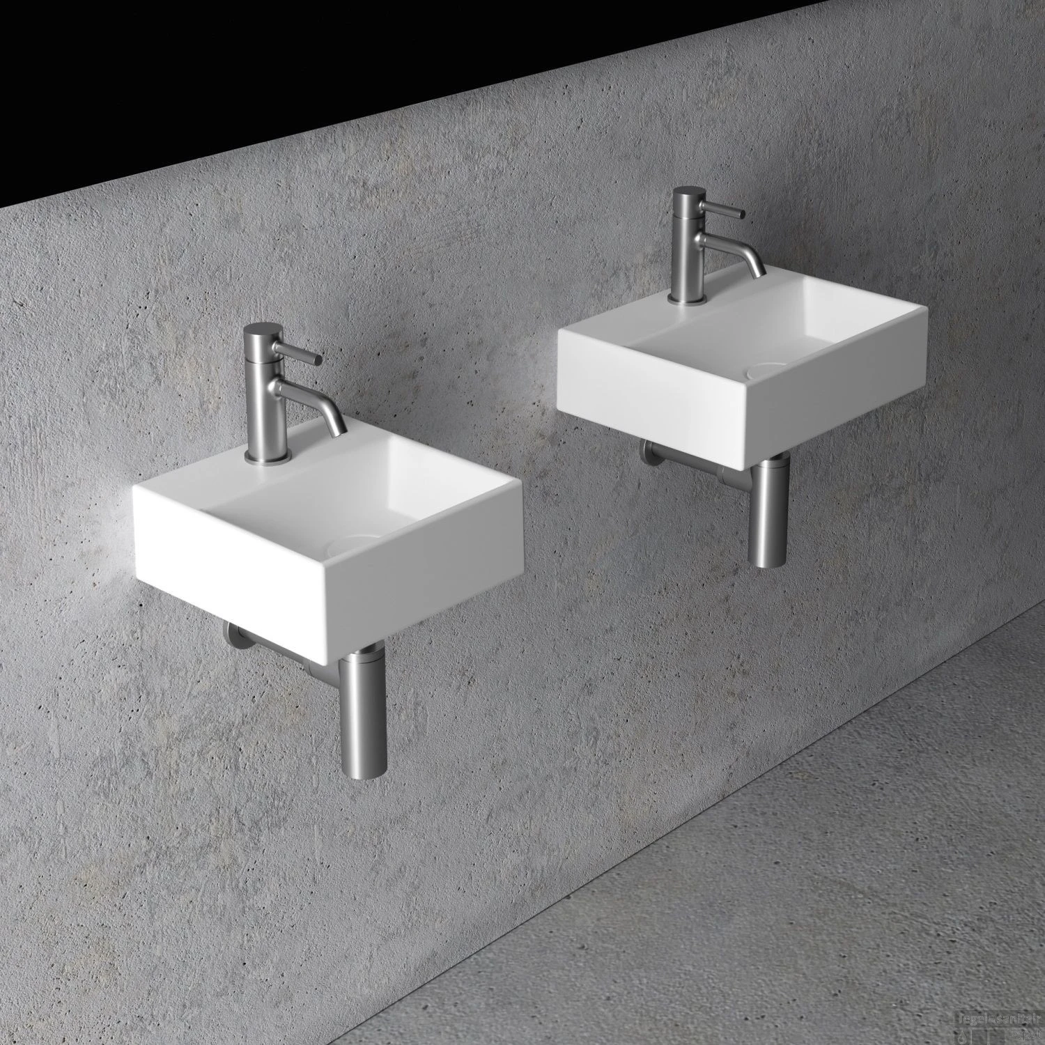 Fontein Salenzi Spy 30x30 Cm Mat Wit (inclusief Bijpassende Waste) 4 Fontein Salenzi Spy 30x30 Cm Mat Wit (inclusief Bijpassende Waste) - Afbeelding 2